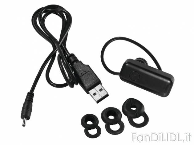 Set auricolare Bluetooth &reg; Silvercrest, prezzo 8,99 &#8364; per Al set ...